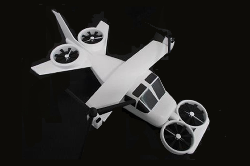 Mini-Bee TR1 hybrid-electric VTOL passenger tilt-rotor concept design aircraft Mini-Bee TR1 hybrid-electric VTOL passenger tilt-rotor concept design aircraft